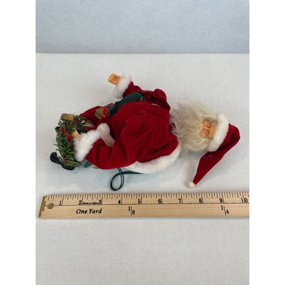Vintage Santa Claus Shelf Sitter Christmas Decoration FOR PARTS OR REPAIR H - Picture 8 of 8